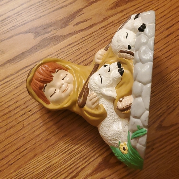 5 Large Vintage Scioto Ceramic Nativity Painted Figurines from 1978 - Picture 11 of 16